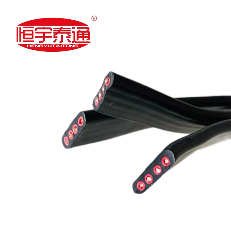 Flexibla plattkablar NBR PUR PVC TPE TPU