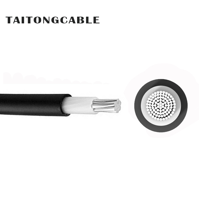 lågspännings enkärnig aluminiumledare XLPE-isolerad PVC-mantlade oarmerade strömkablar