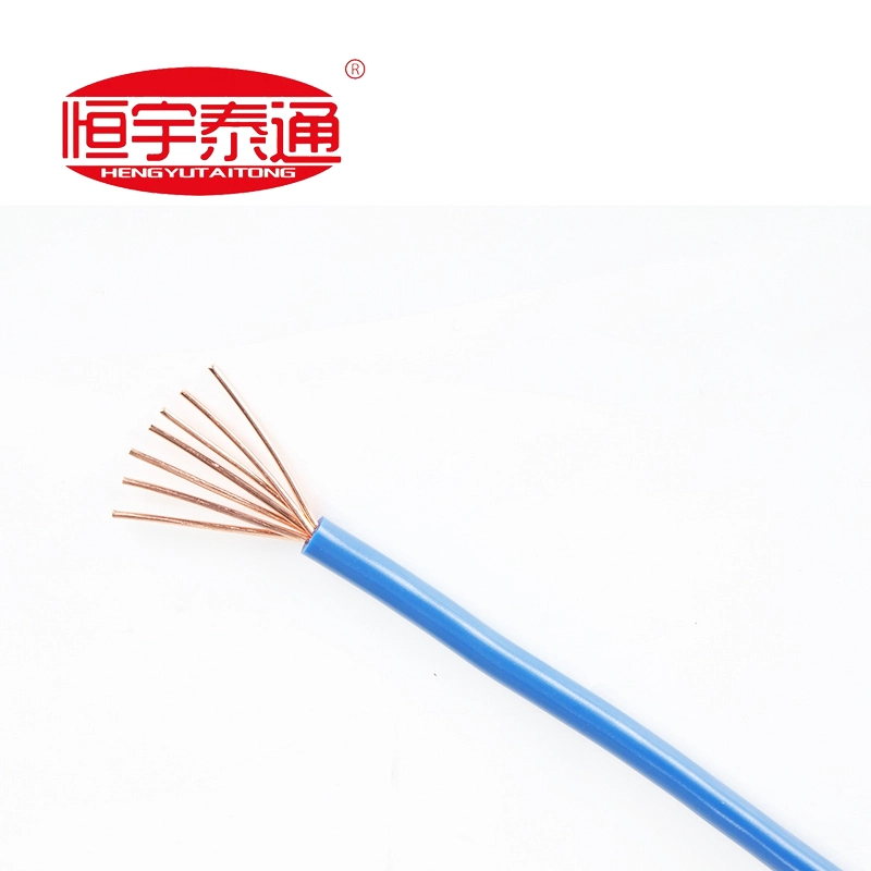 PVC-isolerade byggtrådar för fasta installationer